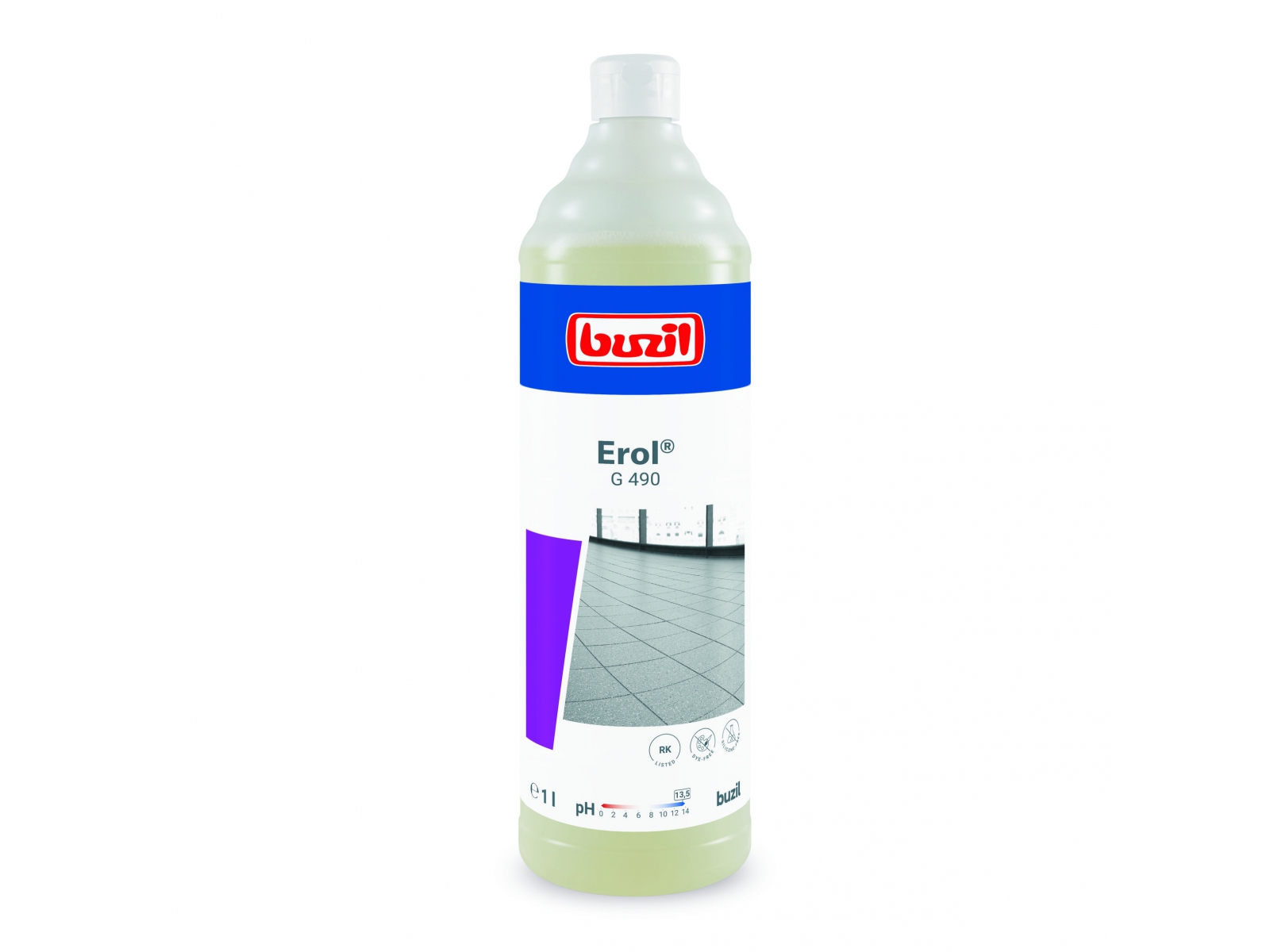 EROL G490 Buzil 1l Mycie podłóg porowatych Ph14